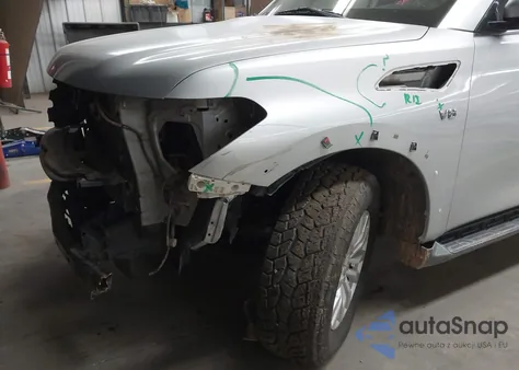 2018 Nissan Armada Sv z USA, uszkodzony, nr VIN JN8AY2NCXJ9553025